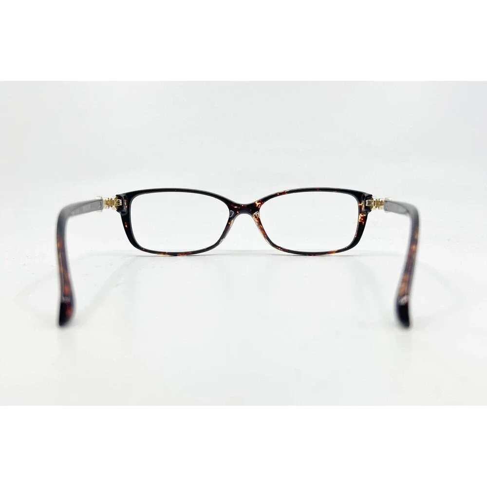 Zenni Eyeglass Frames Women Brown Tortoise Crystal Temple 30852 Medium - Picture 4 of 6